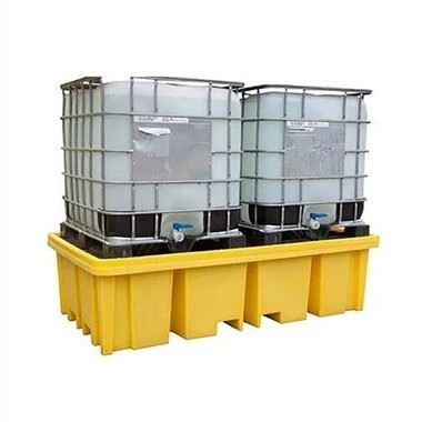 Verschüttungsauffangpaletten für Doppel-IBC