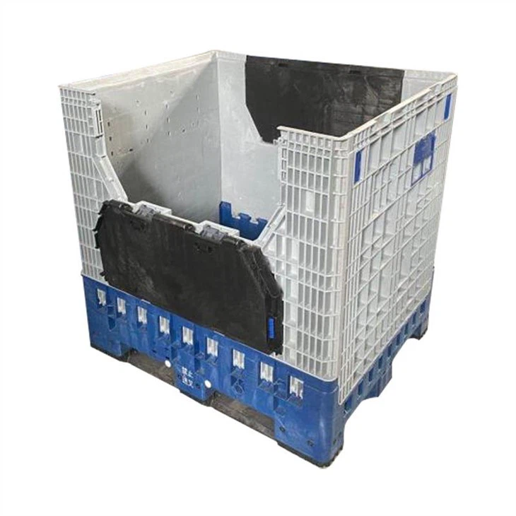 China Auto Parts Foldable Plastic Pallet Box