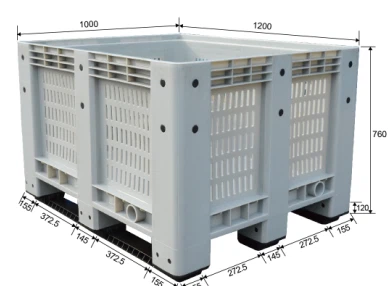 China Pallet Tote Bin