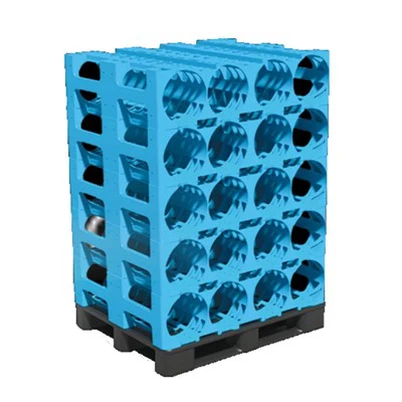 Wasserflaschenpalette