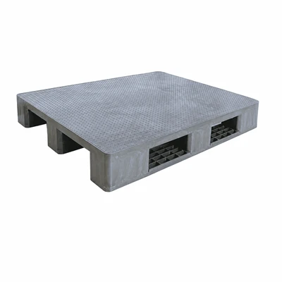 1200 x 1000 formgepresste Kunststoffpalette für Standardlogistik