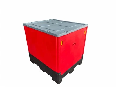 Faltbare 1000L-Flüssigkeitspalettenbox aus HDPE