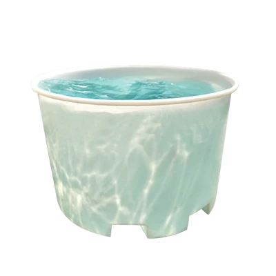 Plastikrinder trinken Tank mit Deckel
